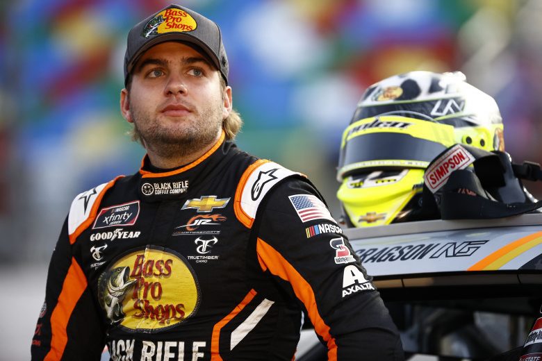 DAYTONA BEACH, FLORIDA - AUGUST 27: Noah Gragson, driver of the #9 Bass Pro Shops/TrueTimber/BRCC Chevrolet, waits on the grid prior to the NASCAR Xfinity Series Wawa 250 at Daytona International Speedway on August 27, 2021 in Daytona Beach, Florida. (Photo by Jared C. Tilton/Getty Images) | Getty Images