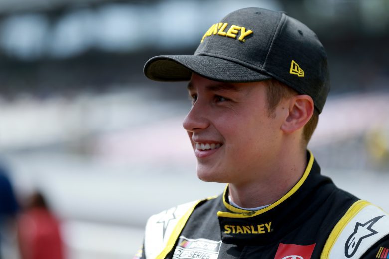 INDIANAPOLIS, INDIANA - AUGUST 15: Christopher Bell, driver of the #20 STANLEY Toyota, waits on the grid prior to the NASCAR Cup Series Verizon 200 at the Brickyard at Indianapolis Motor Speedway on August 15, 2021 in Indianapolis, Indiana. (Photo by Sean Gardner/Getty Images) | Getty Images