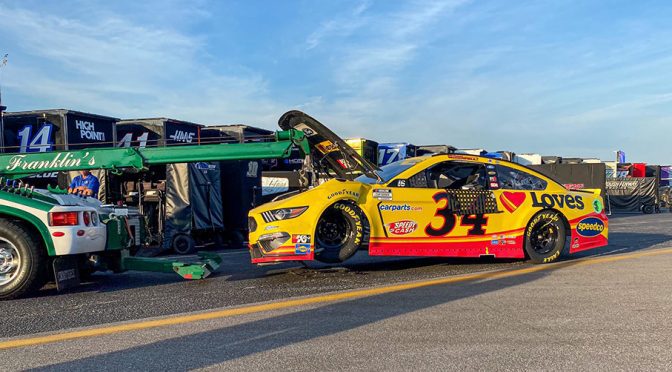 Featured Image for Michael McDowell sidelined by Stage 1 crash at Darlington