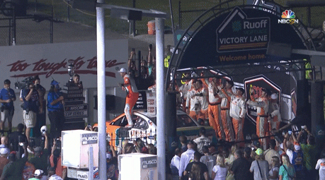 Denny Hamlin Victory Lane