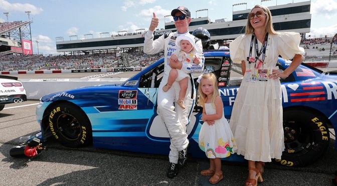 Featured Image for Dale Jr. cherishes time with family in lone Xfinity start at Richmond