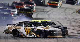 AJ Allmendinger wins after crash at finish line with Austin Cindric at Bristol