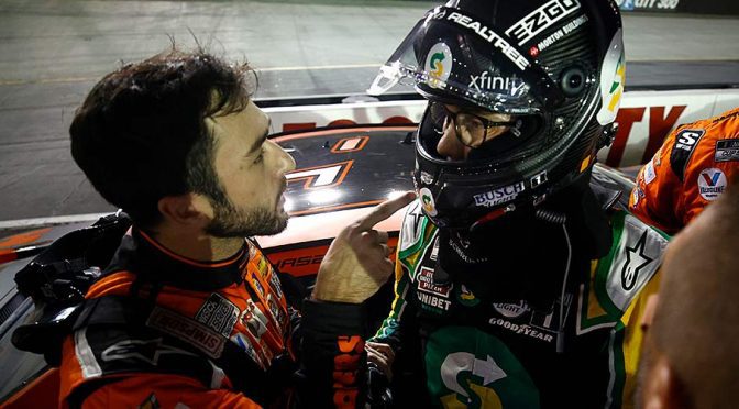 Featured Image for Chase Elliott, Kevin Harvick in post-race confrontation after Bristol run-in