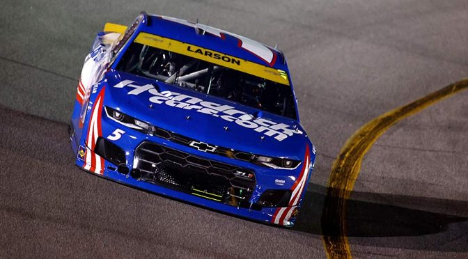 Featured Image for Kyle Larson lands Busch Pole for Las Vegas playoff race