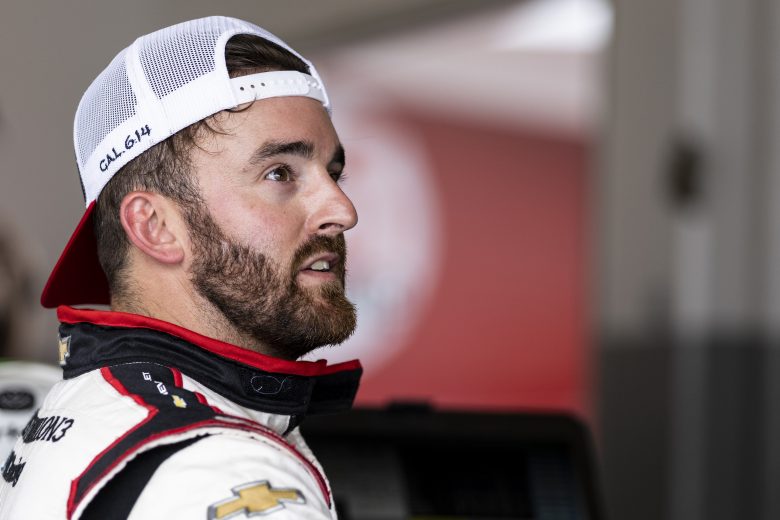 DAYTONA BEACH, FLORIDA - SEPTEMBER 07: Austin Dillon, Driver of the #3 NASCAR Next Gen car looks on from the garage during the NASCAR Cup Series test at Daytona International Speedway on September 07, 2021 in Daytona Beach, Florida. (Photo by James Gilbert/Getty Images) | Getty Images