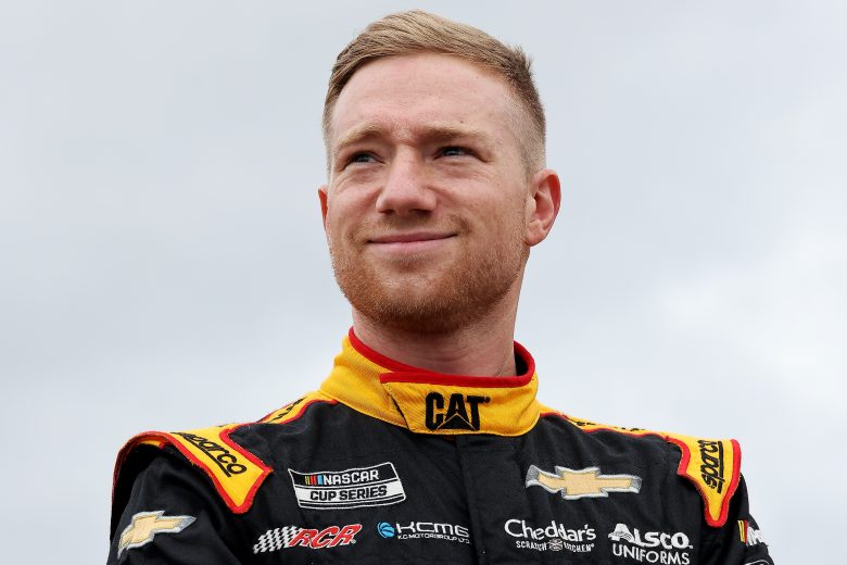 LOUDON, NEW HAMPSHIRE - JULY 18: Tyler Reddick, driver of the #8 Cat #WeDigLandscaping Chevrolet, waits on the grid prior to the NASCAR Cup Series  Foxwoods Resort Casino 301 at New Hampshire Motor Speedway on July 18, 2021 in Loudon, New Hampshire. (Photo by James Gilbert/Getty Images) | Getty Images