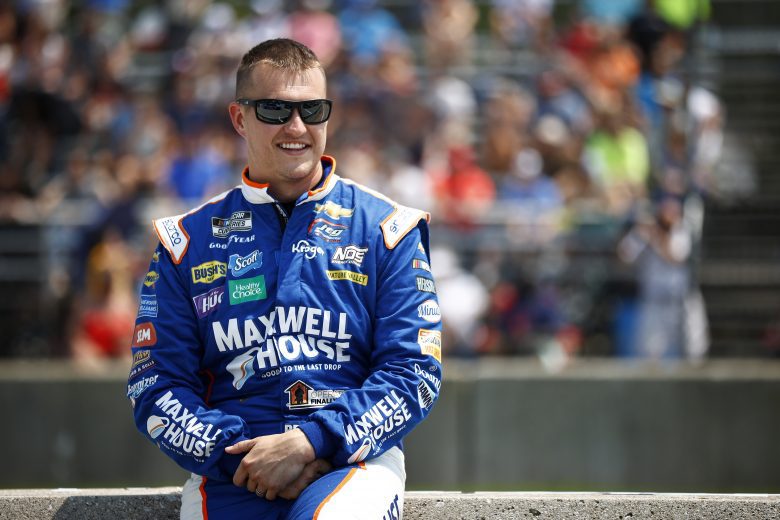 ELKHART LAKE, WISCONSIN - JULY 04: Ryan Preece, driver of the #37 Maxwell House/Kroger Chevrolet, waits on the grid prior to the NASCAR Cup Series Jockey Made in America 250 Presented by Kwik Trip at Road America on July 04, 2021 in Elkhart Lake, Wisconsin. (Photo by Jared C. Tilton/Getty Images) | Getty Images