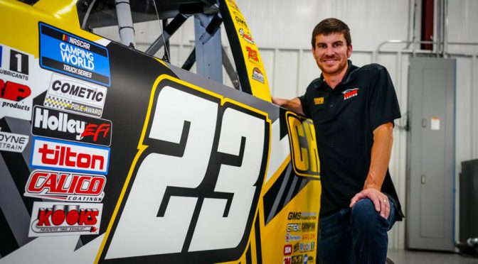 Grant Enfinger joins GMS Racing for full-time ride in 2022 and 2023
