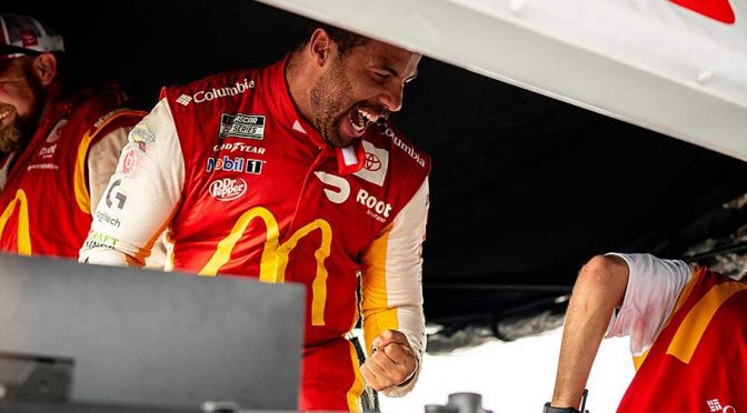 Featured Image for ‘Man, I want to be just like him:’ Wallace’s inspiring Talladega win goes out to kids with racing dreams