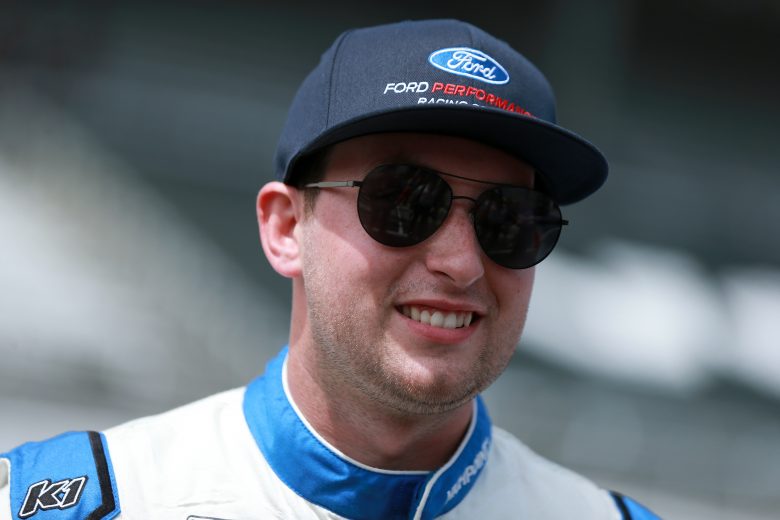 INDIANAPOLIS, INDIANA - AUGUST 15: Chase Briscoe, driver of the #14 HighPoint.com/Ford Perf. Racing School Ford, waits on the grid prior to the NASCAR Cup Series Verizon 200 at the Brickyard at Indianapolis Motor Speedway on August 15, 2021 in Indianapolis, Indiana. (Photo by Sean Gardner/Getty Images) | Getty Images