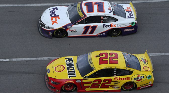 Featured Image for Early Hamlin bettors in fine shape, but is Logano worth a shot with a wager to win it all?