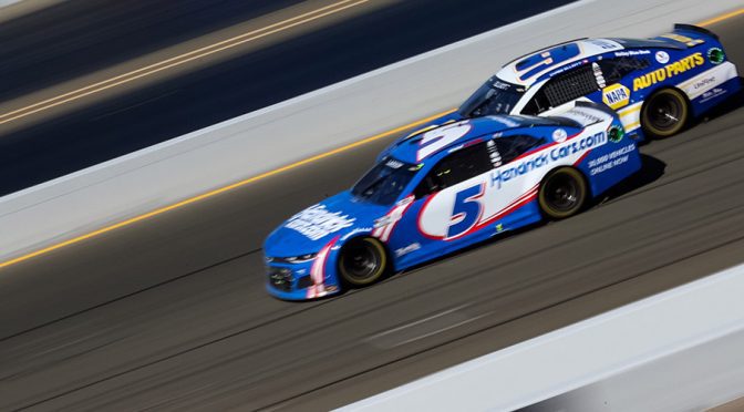 Featured image for Breaking down the Kyle Larson vs. Chase Elliott featured matchup