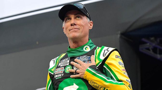 Featured image for Ruffled at the Roval? Harvick shrugs off playoff pressure for Round of 12 finale
