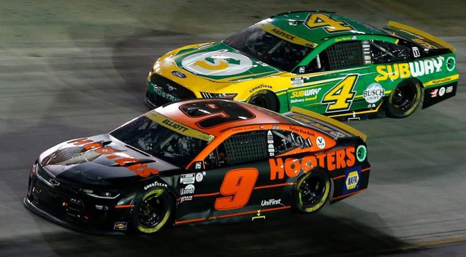 Featured Image for NASCAR official says talks with Elliott, Harvick coming after Roval run-in