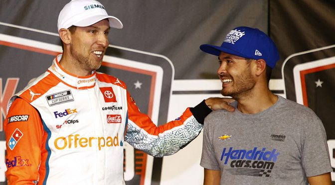 Breaking down the Denny Hamlin vs. Kyle Larson featured matchup