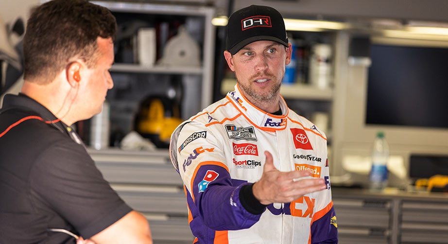 Denny Hamlin tackles Texas, aims to keep playoff pressure low NASCAR