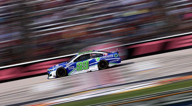 Featured image for ‘I’m racing as well here’: Daniel Suarez conflicted over Truex contact, posts Texas top 10
