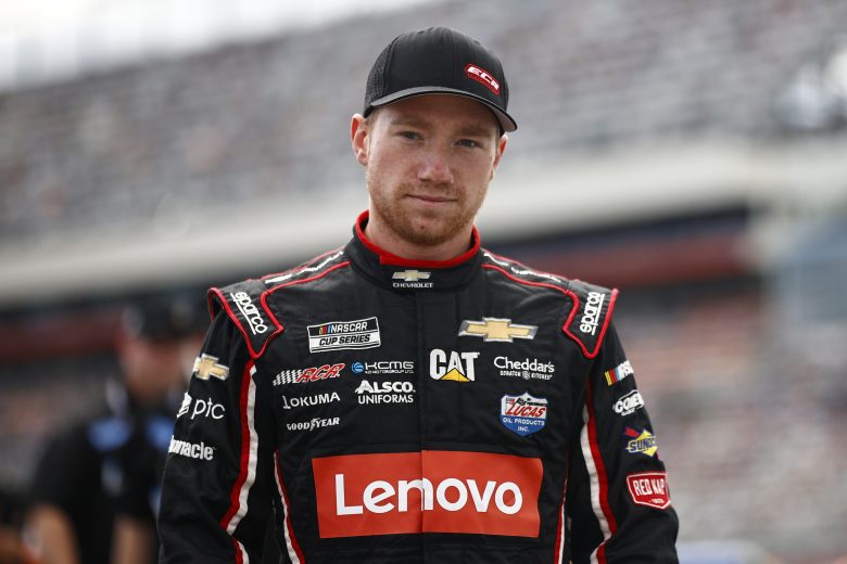 CONCORD, NORTH CAROLINA - OCTOBER 10: Tyler Reddick, driver of the #8 Lenovo Chevrolet, walks the grid prior to the NASCAR Cup Series Bank of America ROVAL 400 at Charlotte Motor Speedway on October 10, 2021 in Concord, North Carolina. (Photo by Jared C. Tilton/Getty Images) | Getty Images