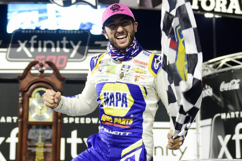 Chase Elliott 2020 Martinsville Victory Lane
