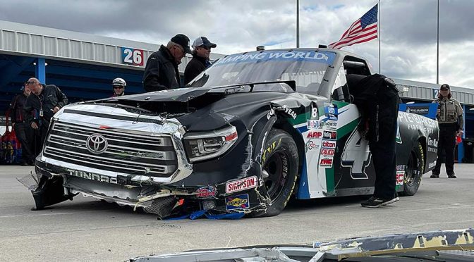 Camping World Trucks’ final four bruises their way into the title field for Phoenix