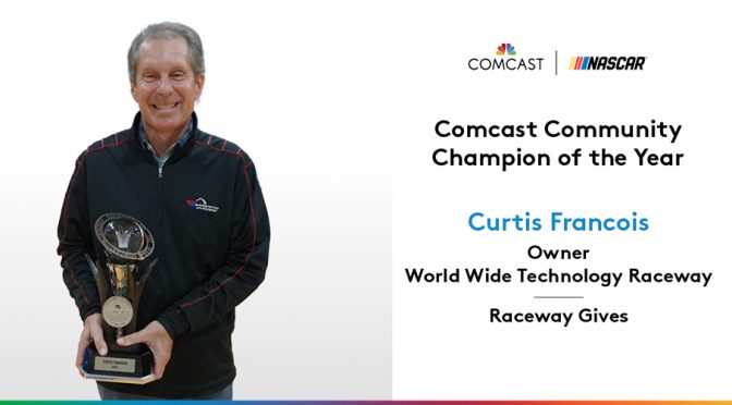 Curtis Francois named 2021 Comcast Community Champion of the Year