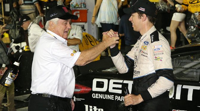 Keselowski says goodbye, thank you to Penske in touching video