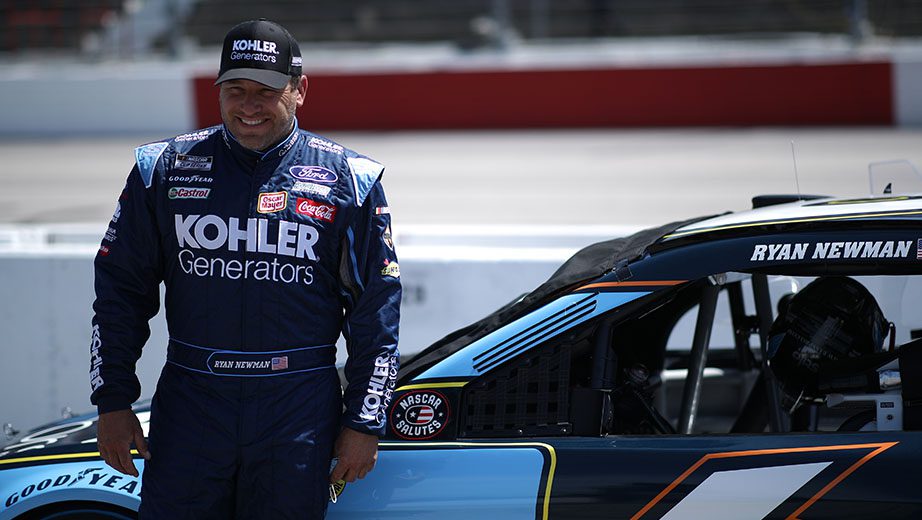 DARLINGTON, SOUTH CAROLINA - MAY 09: Ryan Newman, driver of the #6 Kohler Generators Ford, waits on the grid prior to the NASCAR Cup Series Goodyear 400 at Darlington Raceway on May 09, 2021 in Darlington, South Carolina. (Photo by Sean Gardner/Getty Images) | Getty Images