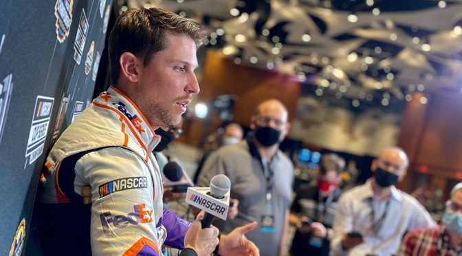 Featured Image for Denny Hamlin embraces the chaos ahead of championship bid at Phoenix