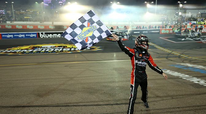 Chandler Smith wins race, Ben Rhodes earns first Camping World Truck Series championship at Phoenix