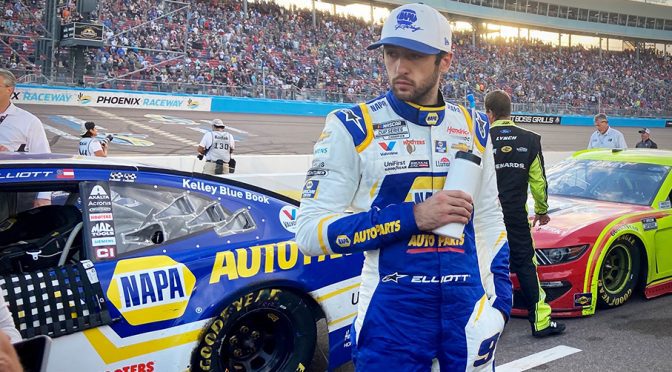 Chase Elliott’s title defense falls short at Phoenix despite leading second-most laps