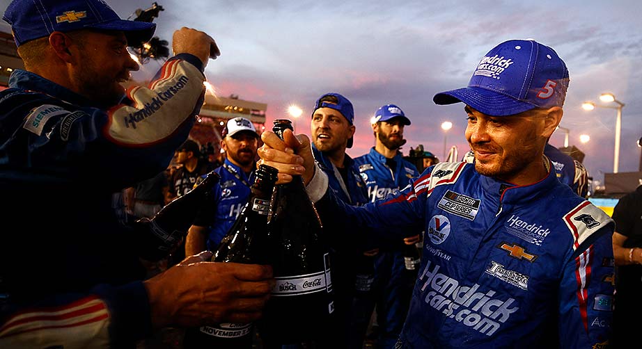 Final stop paramount to Kyle Larson's title: 'One of the best stops we