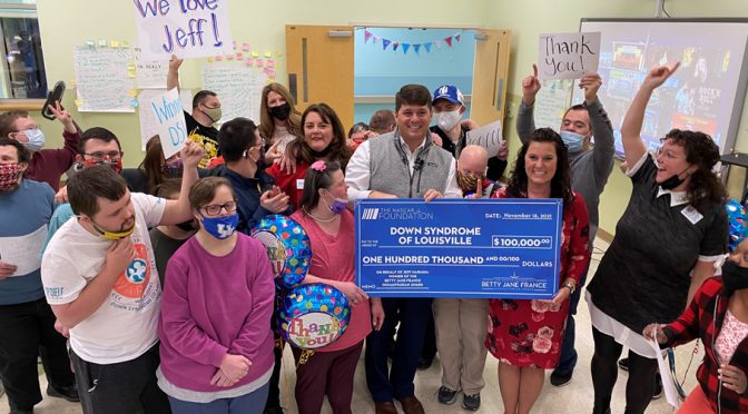 Featured image for Jeff Harmon, lifelong NASCAR fan, wins 11th annual Betty Jane France Humanitarian Award