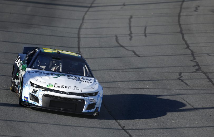 CONCORD, NORTH CAROLINA - NOVEMBER 17: Justin Haley driver of the #16 Kaulig Racing Chevrolet drives during NASCAR Cup Series Next Gen testing at Charlotte Motor Speedway on November 17, 2021 in Concord, North Carolina. (Photo by Grant Halverson/Getty Images) | Getty Images