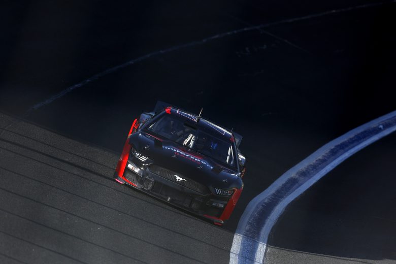 CONCORD, NORTH CAROLINA - NOVEMBER 17: BJ McLeod driver of the #78 Live Fast Motorsports Ford drives during NASCAR Cup Series Next Gen testing at Charlotte Motor Speedway on November 17, 2021 in Concord, North Carolina. (Photo by Grant Halverson/Getty Images) | Getty Images