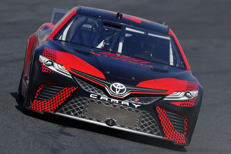 CONCORD, NORTH CAROLINA - NOVEMBER 17: Kurt Busch driver of the #45 23XI Racing Toyota drives during NASCAR Cup Series Next Gen testing at Charlotte Motor Speedway on November 17, 2021 in Concord, North Carolina. (Photo by Grant Halverson/Getty Images) | Getty Images