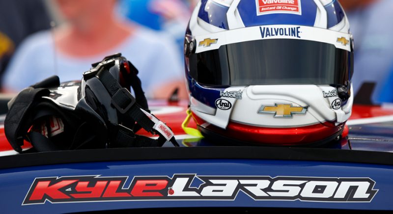 Kyle Larson and the ladybug: How good-luck charm came along for ride