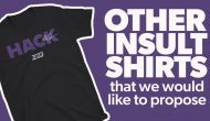 @nascarcasm: Other insult T-shirt ideas