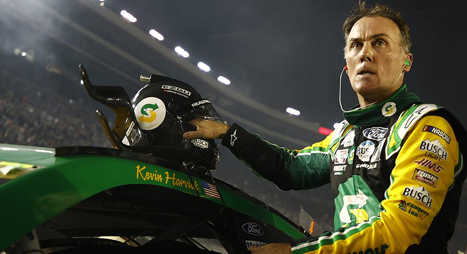 BRISTOL, TENNESSEE - SEPTEMBER 18: Kevin Harvick, driver of the #4 Subway Delivery Ford, exits his car after the NASCAR Cup Series Bass Pro Shops Night Race at Bristol Motor Speedway on September 18, 2021 in Bristol, Tennessee. (Photo by Jared C. Tilton/Getty Images) | Getty Images