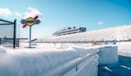 Snowy NASCAR tracks of 2020-21