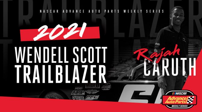 Featured Image for Rajah Caruth wins Wendell Scott Trailblazer Award for 2021