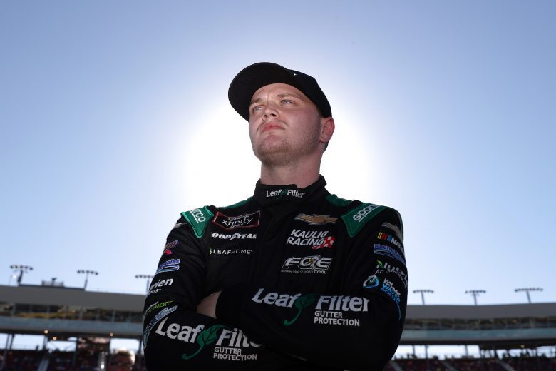 AVONDALE, ARIZONA - NOVEMBER 06: Justin Haley, driver of the #11 LeafFilter Gutter Protection Chevrolet, looks on from the grid during qualifying for the NASCAR Xfinity Series Championship at Phoenix Raceway on November 06, 2021 in Avondale, Arizona. (Photo by Christian Petersen/Getty Images) | Getty Images