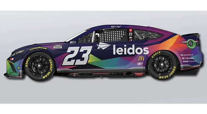 Leidos rejoins Bubba Wallace as primary sponsor for 23XI Racing in 2022