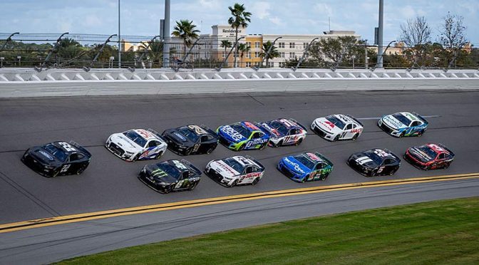Class back in session on Day 1 of Next Gen test at Daytona; superspeedway rules set