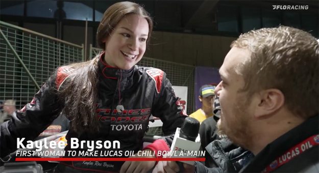 Kaylee Bryson becomes first woman to make Chili Bowl A-Main