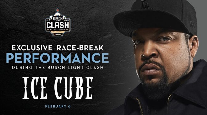 Ice Cube to perform during race break at Busch Light Clash at the Coliseum