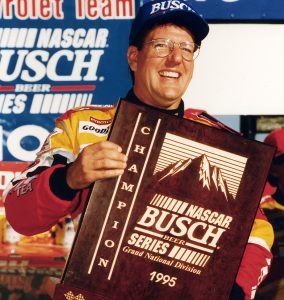 Johnny Benson Jr. Busch Series title 1995