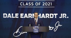 Dale Earnhardt Jr. 2021 NASCAR Hall of Fame Induction Ceremony