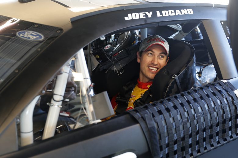 AVONDALE, ARIZONA - JANUARY 25: Joey Logano driver of the #22 Team Penske Ford in the garage during the NASCAR Next Gen Test at Phoenix Raceway on January 25, 2022 in Avondale, Arizona. (Photo by Chris Coduto/Getty Images) | Getty Images