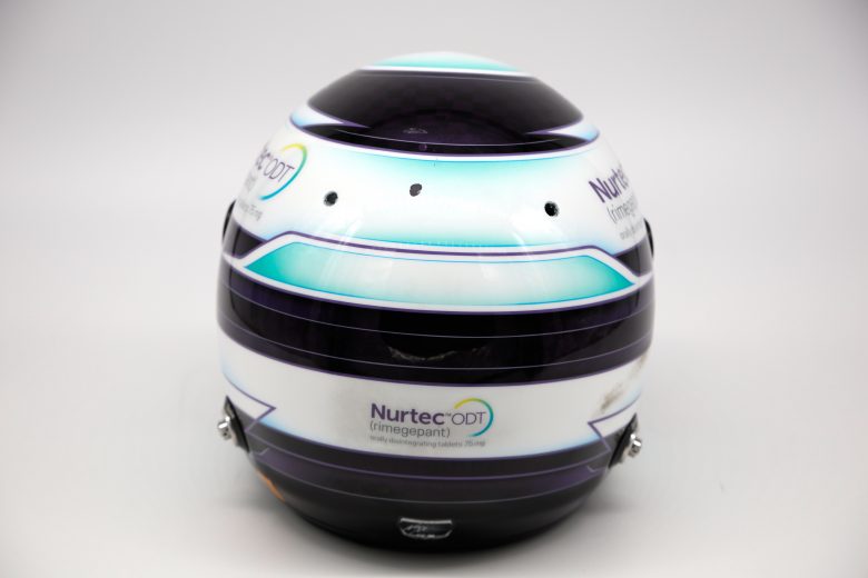 CONCORD, NORTH CAROLINA - JANUARY 19: : A detail of the helmet of NASCAR driver Cody Ware during NASCAR Production Days at Clutch Studios on January 19, 2022 in Concord, North Carolina. (Photo by Chris Graythen/Getty Images) | Getty Images