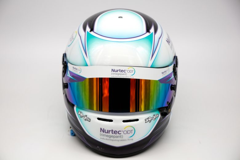 CONCORD, NORTH CAROLINA - JANUARY 19: : A detail of the helmet of NASCAR driver Cody Ware during NASCAR Production Days at Clutch Studios on January 19, 2022 in Concord, North Carolina. (Photo by Chris Graythen/Getty Images) | Getty Images